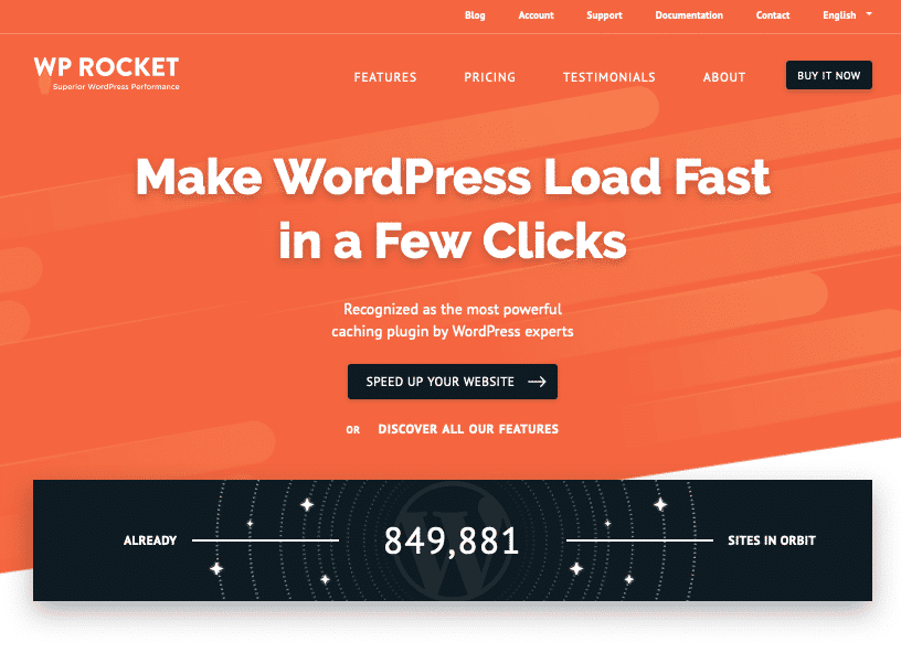 Make WordPress load faster with WP Rocket